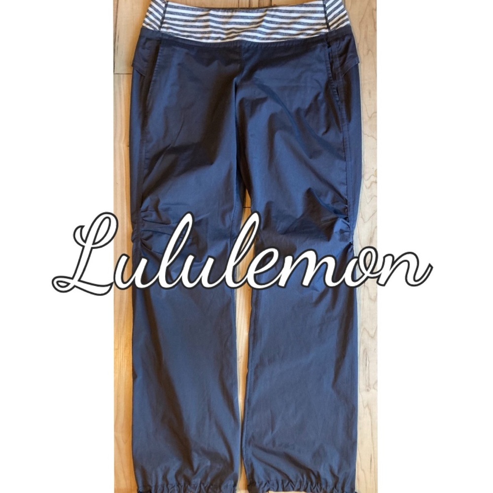 EUC Lululemon Gray Track Pants